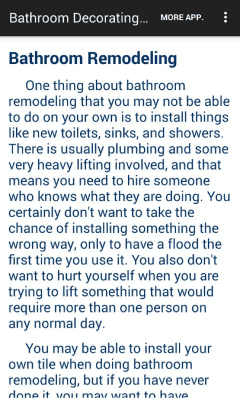 Capture d'écran de l'application Bathroom Decorating Ideas - #8