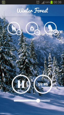 Capture d'écran de l'application Forest Sounds - #5