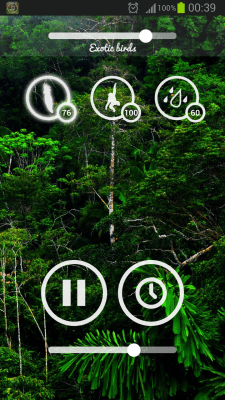 Capture d'écran de l'application Forest Sounds - #6