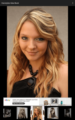 Capture d'écran de l'application Coiffures Idée de livre - #6