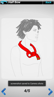 Capture d'écran de l'application Attachez un foulard Pro - #4