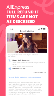 Capture d'écran de l'application AliExpress by Alibaba - #4