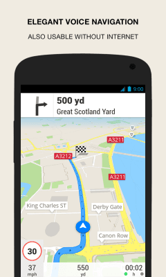 Capture d'écran de l'application GPS Navigation & Maps – Scout - #2