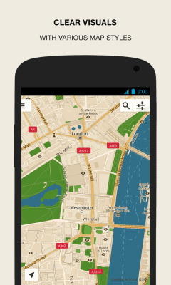 Capture d'écran de l'application GPS Navigation & Maps – Scout - #5