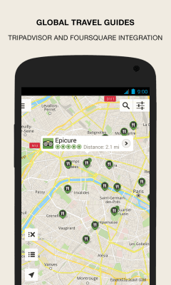 Capture d'écran de l'application GPS Navigation & Maps – Scout - #7