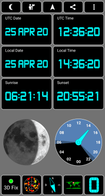 Capture d'écran de l'application GPS Test - #3
