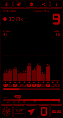 Capture d'écran de l'application GPS Test - #4