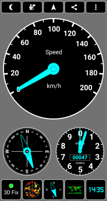 Capture d'écran de l'application GPS Test - #6
