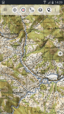 Capture d'écran de l'application Cartes Militaires Russes - #10