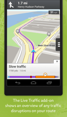 Capture d'écran de l'application Wisepilot for XPERIA - #5