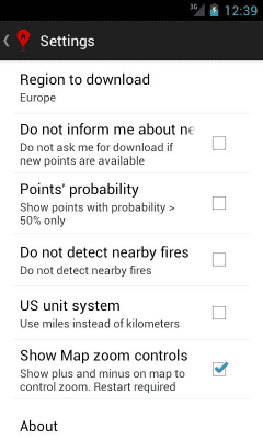 Capture d'écran de l'application Firepoint - #5