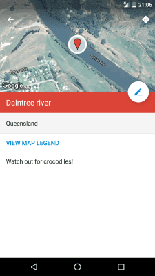 Capture d'écran de l'application Google My Maps - #4