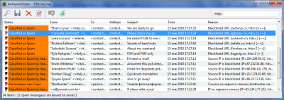 Capture d'écran de l'application AntispamSniper pour Windows Live Mail - #11