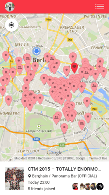 Capture d'écran de l'application VAMOS - #3