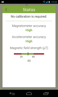 Capture d'écran de l'application Compass précise - #4