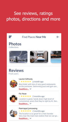 Capture d'écran de l'application Trouver un endroit à proximité - #5