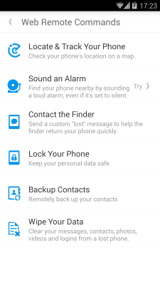 Capture d'écran de l'application NQ Mobile Easy Finder - #5