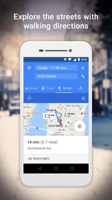 Capture d'écran de l'application Google Maps Go - #4