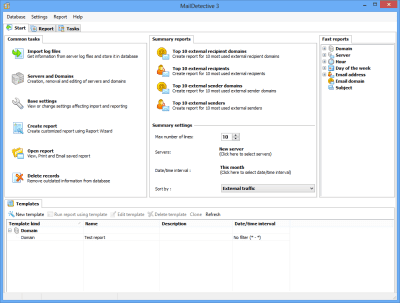 Capture d'écran de l'application MailDetective for Exchange Server - #4