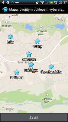 Capture d'écran de l'application MHDroid Public Transport - #3