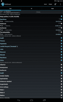 Capture d'écran de l'application MHDroid Public Transport - #9