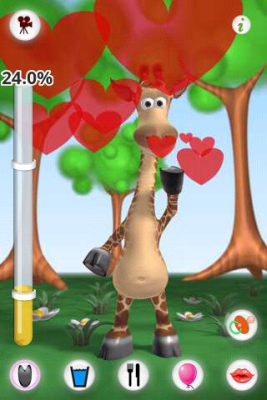 Capture d'écran de l'application Talking Gina the Giraffe Free - #3