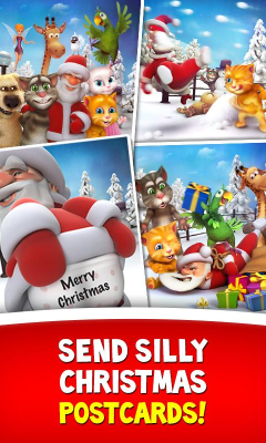 Capture d'écran de l'application Talking Santa - #3