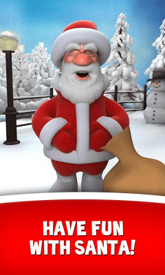 Capture d'écran de l'application Talking Santa - #4