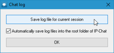 Capture d'écran de l'application IP-Chat - #5