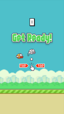 Capture d'écran de l'application Flappy Bird - #2