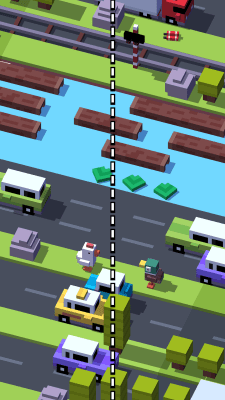 Capture d'écran de l'application Crossy Road - #2