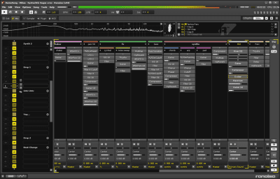 Capture d'écran de l'application Renoise - #3