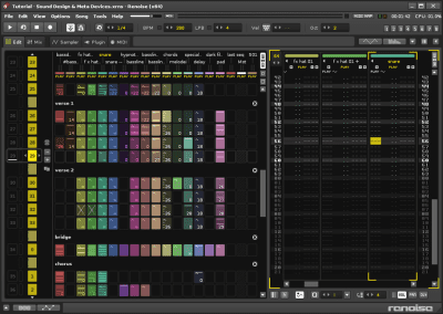Capture d'écran de l'application Renoise - #4