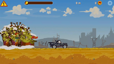 Capture d'écran de l'application Zombie Road Trip - #2