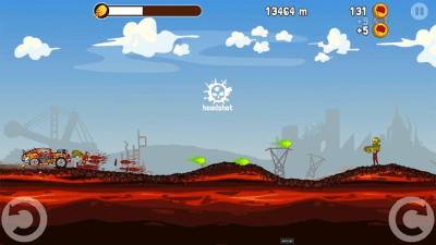 Capture d'écran de l'application Zombie Road Trip - #4