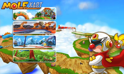 Capture d'écran de l'application Mole Kart - #3