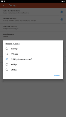 Capture d'écran de l'application Peggo - #6