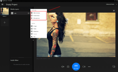 Capture d'écran de l'application SplitCam - #3
