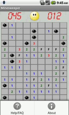 Capture d'écran de l'application Minesweeper - #2