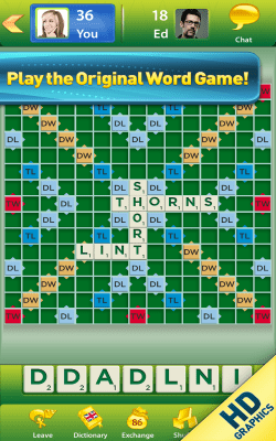 Capture d'écran de l'application SCRABBLE - #1