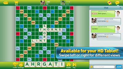Capture d'écran de l'application SCRABBLE - #7