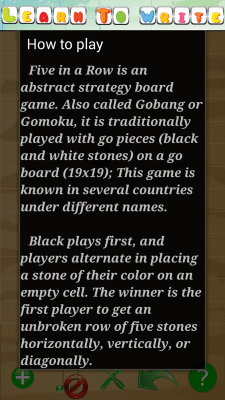 Capture d'écran de l'application Gomoku - #5