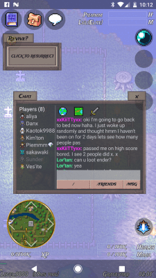 Capture d'écran de l'application WinterSun MMORPG (Retro 2D) - #4