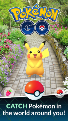 Capture d'écran de l'application Pokemon GO - #1