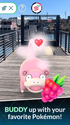 Capture d'écran de l'application Pokemon GO - #7