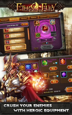 Capture d'écran de l'application Eternal Fury - #3