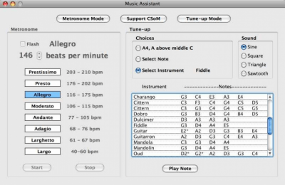 Capture d'écran de l'application Music Assistant - #3