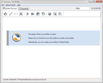 Capture d'écran de l'application Syncovery pour Windows - #2