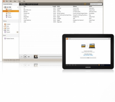 Capture d'écran de l'application Samsung Kies - #3
