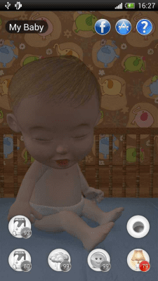 Capture d'écran de l'application Mon bébé (Tamagotchi) - #5